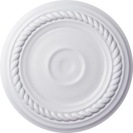 7 7/8"OD x 3/4"P Small Alexandria Ceiling Medallion (Fits Canopies up to 4 5/8")