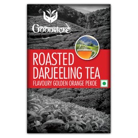 GOODRICKE Roasted Darjeeling Tea,250Gm (Pack Of 3),Whole Leaf Tea|100% Pure| Long Leaf Tea|Loose Leaves| Black Tea