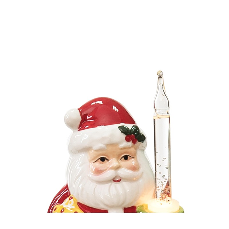 GALLERIE II Santa Bubble Nightlight Red