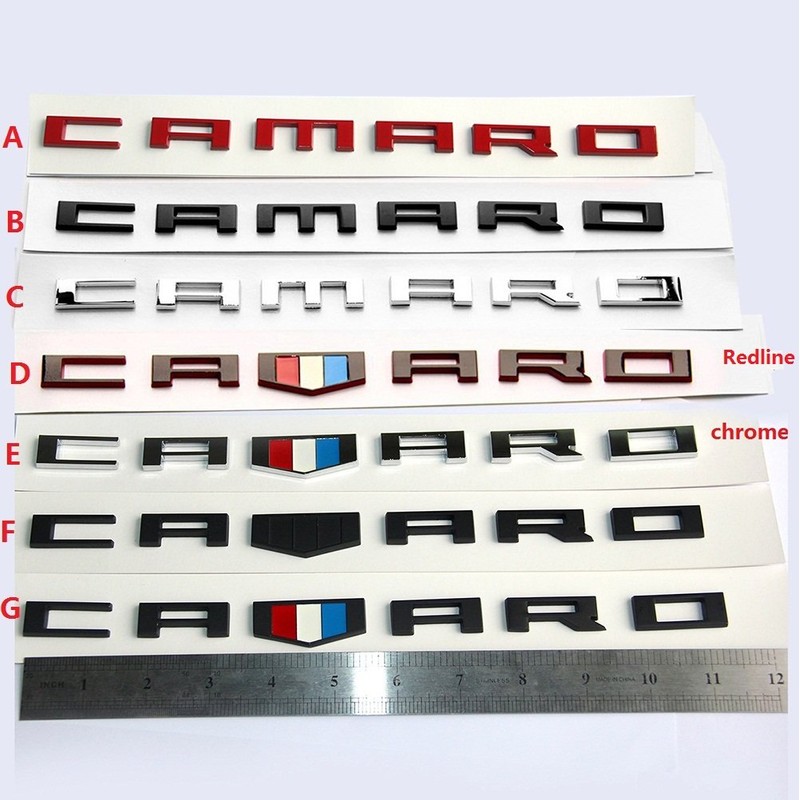 Yoaoo 2Pack OEM Zl1 1LE Emblem Badges 3D Letter Compatible