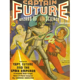 Captain Future: Wizard of Science New Metal Sign: Versus the Space Emperor!