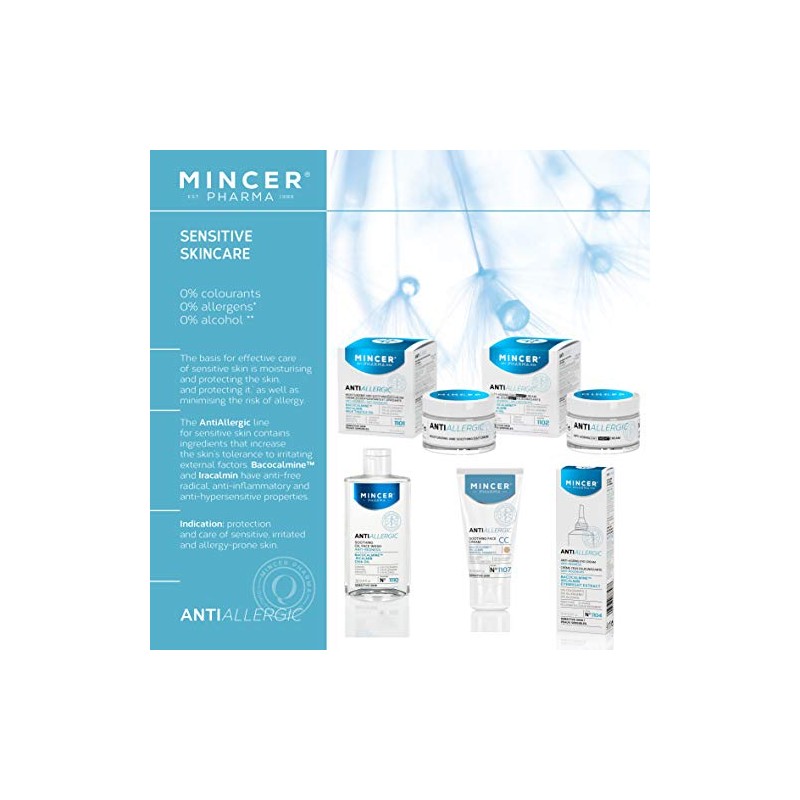 Mincer Pharma Anti Allergic Anti-Redness Anti-Ageing Day and Night Face