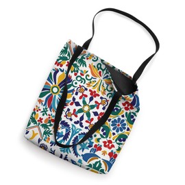 Vibrant Mediterranean Traditional Portuguese Tile Tote Bag