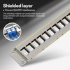 PBAEGAV 24 Port Patch Panel Blank UTP/STP Keystone Patch Panel