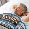 Itvgekp Grandpa Gifts - Great Grandpa Gifts Blanket 60”x50”, Good