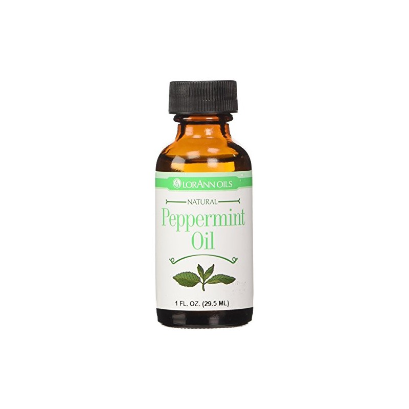 LorAnn Peppermint Oil SS Natural Flavor, 1 ounce bottle -