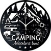 Instant Karma Clocks Wall Clock Camping Hiking Camping Hiking RV