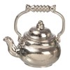Melody Jane Dolls House Silver Kettle Old Fashioned Tea Pot