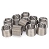 10Pcs Thread Inserts, M16x1.5 Male Female Reducing Nut Repair Tool