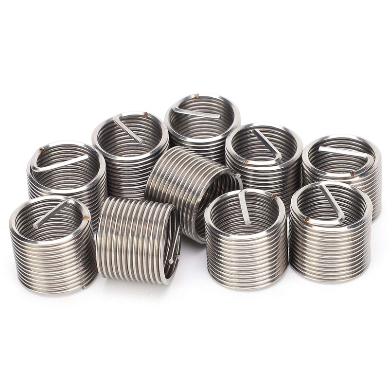 10Pcs Thread Inserts, M16x1.5 Male Female Reducing Nut Repair Tool
