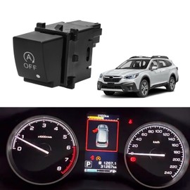 Idling Stop, Canceller, Switch Replacement, For Subaru Cars, Forester, XV, Impreza, Legacy, Automatically Turns Off The Idling Stop Function, LED Night Light, Coupler On, No Wiring Required (Easy