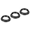 PATIKIL 3 Pcs E26 Light Socket Ring Lampshade Holder Adapter