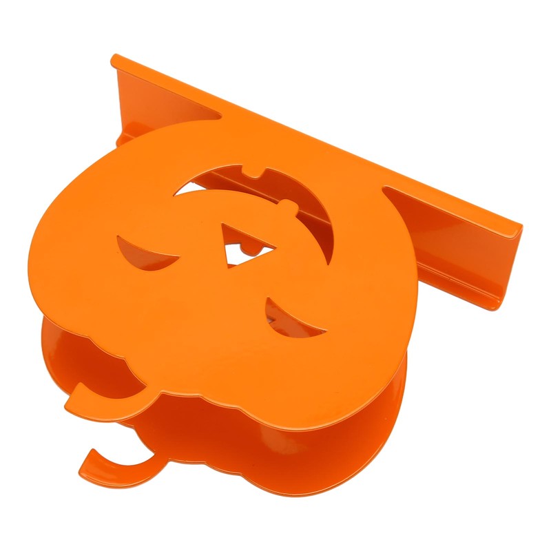 2pcs Cute Pumpkin Napkin Holder Durable Iron Paper Napkin Holder