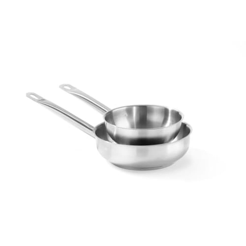 HENDI Sauté Pan Without Lid, Suitable for Gas Hobs, Induction