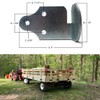 NIXFACE 8 Pc Stake Trailer Rack Corner Connector Body Utility
