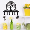 IASIRTGN Tree of Life Key Holder for Wall, Wall-Mounted Metal