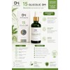 Glicolic DM 15, Suero Facial con Ácido Glicólico, Exfoliante Químico,