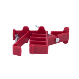Gardner Bender MCS-100W Multi-Cable Staple, Secures: (NM) Non-Metalic, Coaxial & Data / CAT 5, 100 Pk., Red