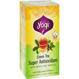 Yogi Herbal Green Tea, Super Antioxidant, 16 ct