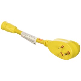 Park Power 3015ARV Straight Blade Adapter - 30A Male to 15A Female