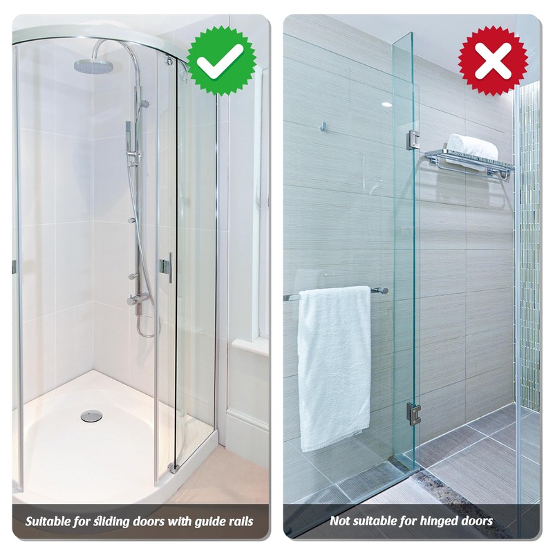 SPDYCESS Pack of 12 Shower Cubicle Rollers, Sliding Door Replacement