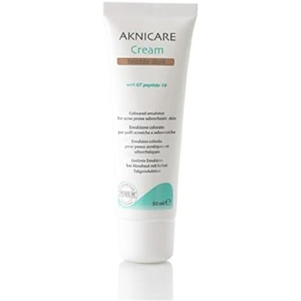 aknicare cream teint clair Farbige Creme für Akne neigender Haut
