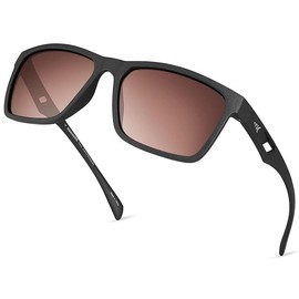 KastKing FlatRock Polarized Sport Sunglasses for Men and Women, Ideal for Driving Fishing Cycling Running, UV Protection - Color: Matte Metallic Gun | Copper - Silver Mirror