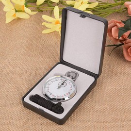 Mechanical Stop Watch, SXJ504 Handheld Sports Chronograph Alarm Mechanical Stopwatch Running Timer, for Sports Referee Running Cycling Count Timer