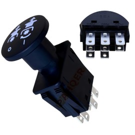 8 Terminals 10 AMP Clutch PTO Switch 4174684/500016 for Dixie Chopper Delta Hustler Lawn Mowers Compatible for Classic RZT Pro Series SZT Pro Series Zee 2 RZT Mower Delta Series 1722887SM