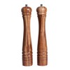 DeroTeno Salt/Pepper Mills - Set of 2 Wooden Spice Mills