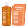 Elastine Protein Clinic 10000 Shampoo 1L + Refill 900ml, 1 ea, 1.9L / 엘라스틴 프로틴클리닉 10000 샴푸 1L + 리필 900ml, 1개, 1.9L