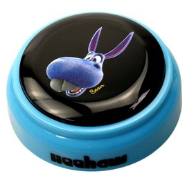 NESIGHTION Donkey HEE-haw Button,Talking Button Features Funny Donkey HEE-haw《It Contains Batteries》