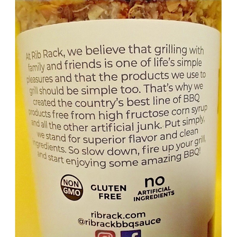 RIB RACK STEAKHOUSE Spice Rub, 5.75oz, BB 5/27, Lot of