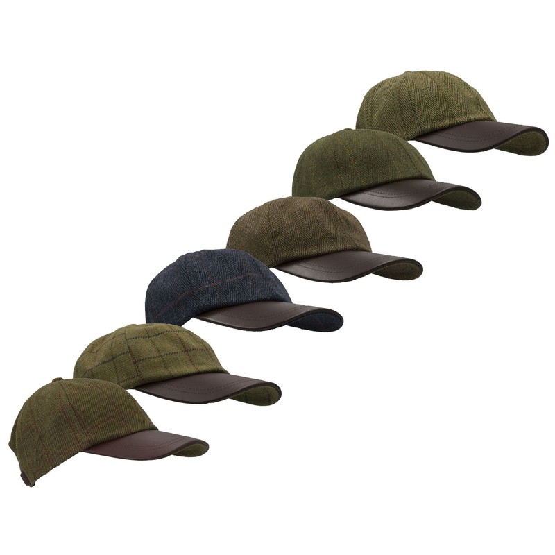Walker & Hawkes - Unisex Baseball Cap - Tweed -