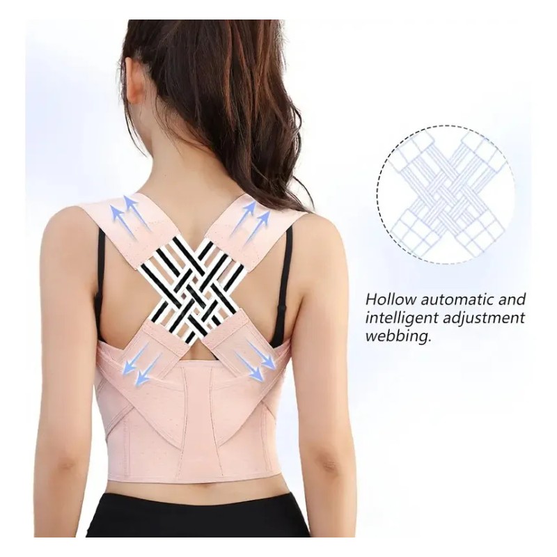 Corrector Postura Espalda Para Hombre Y Mujer Ajustable Faja