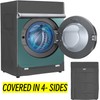 2 Pack Washer and Dryer Covers Dustproof Thickening Front-Loading Machine,Laundry