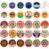 Decaf Coffee Pods Variety Pack Sampler, Assorted Unflavored & Flavored