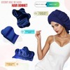 Satin Bonnet For Sleeping Women Silk Bonnet Double Layer Hair