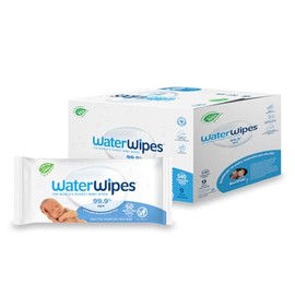 WATERWIPES, Toallitas Húmedas Originales para Bebés, Limpieza y Comodidad, Hipoalergénicas, 9 Paquetes Incluidos