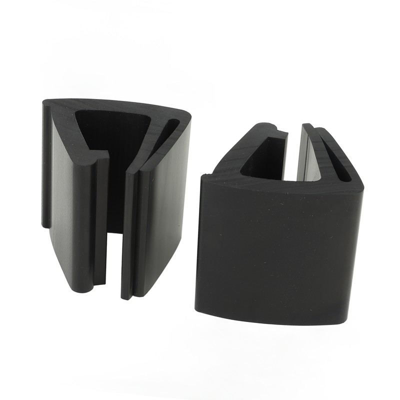 2pcs Golf Cart Fixing Clip Rubber Cart Front Windshield Clip