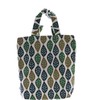 Leaves Leaf Retro Cotton Canvas Tote Market Book Strandtasche -