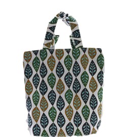 Leaves Leaf Retro Cotton Canvas Tote Market Book Strandtasche - Geschenke für Frauen - Handmade Bags