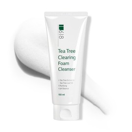 1.618 Tea Tree Clearing Foam Cleanser 5.07 Fl oz, Face Wash - pH 6.5, BHA, Salicylic Acid & Plant-Based Formula for Facial Blemish-Prone, Sensitive Skin, Oily Skin