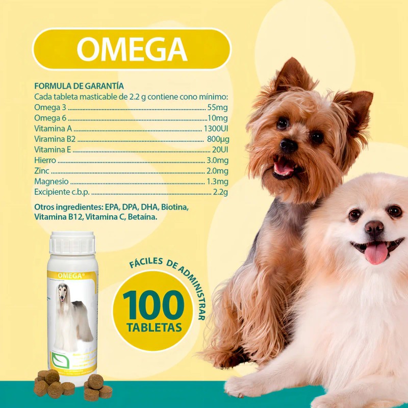 Suplemento Vitamina Proteina Para Perros Omega Ruiland Piel Y Pelo