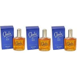 Revlon Pack of 3 - CHARLIE BLUE by Revlon Perfume 3.4 Oz EDT New in Box