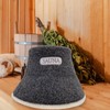 PRINZEPS Sauna Hat Men's Perfect Sauna Hat Made of 100%