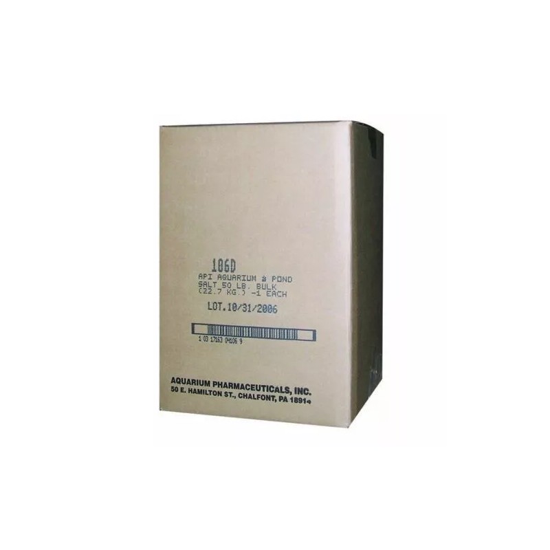 API Aquarium or Pond Salt provides essential electrolytes For Fresh