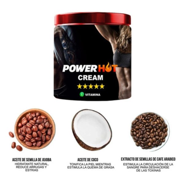 Crema Quema Grasa Reductora De Cintura Reafirmarte 300gr - Producto