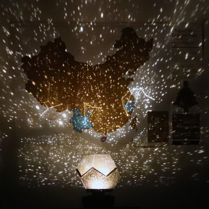 Starry Sky Projection Lamp Home Planetarium Projector Night Light Galaxy