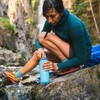 Hydrapak Flux Collapsible Bottle, 1 Litre, Malibu Blue